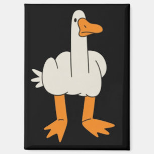 Mittelfinger Möwe Humor Lustige Geste Finger Weg Magnet