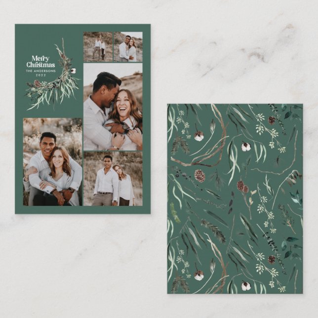 Mittelfristiger botanischer Salbei-Urlaub mit mehr Begleitkarte (Vorne/Hinten)