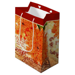 Mittelgeschenktasche fallen mittlere geschenktüte