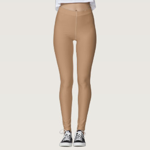 Mittelgrau bis tiefer Hautknochentonfarbstoff neut Leggings