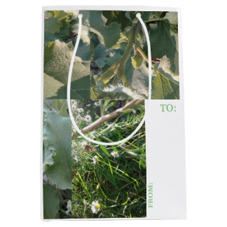MITTELGROßE GESCHENKTASCHE/ETIKETT/NATUR/#MMETROPO MITTLERE GESCHENKTÜTE