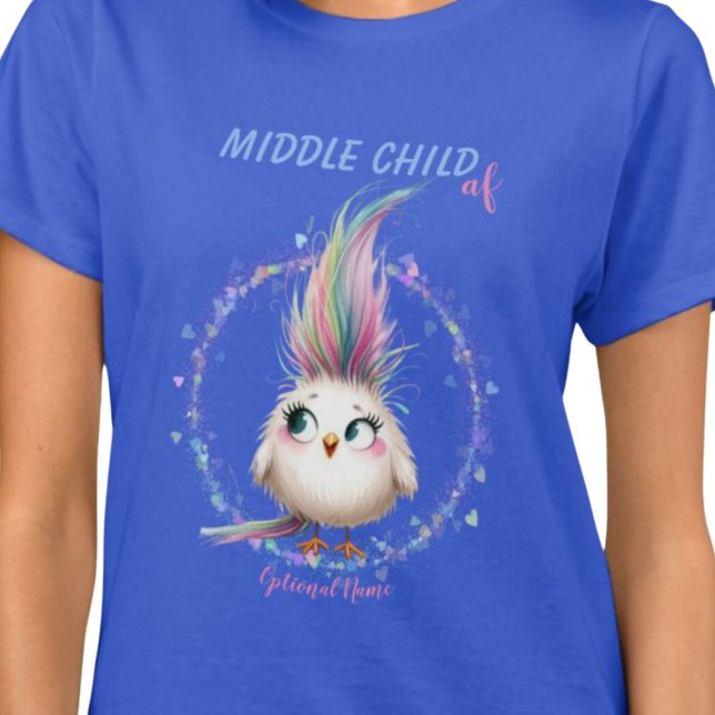 MITTELKIND af T-Shirt (Middle child af t shirt.  Sibling humor.)
