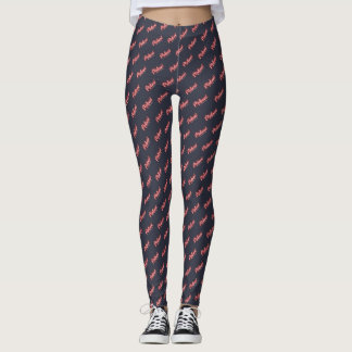 Mittelmäßig! Überall gedruckte Leggings