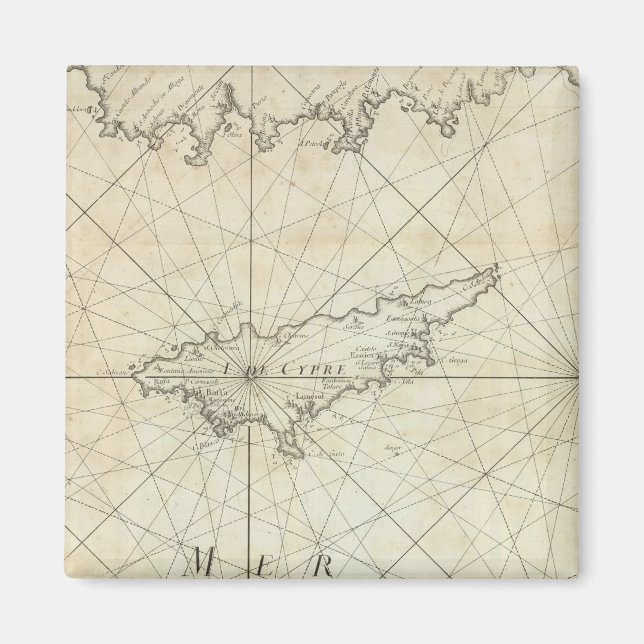 Mittelmeer 4 magnet (Vorne)