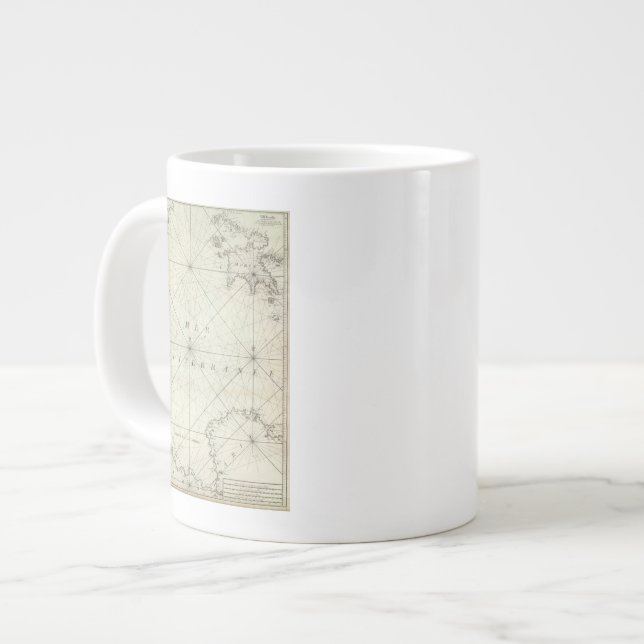 Mittelmeer 6 Jumbo-Tasse (Vorderseite Links)