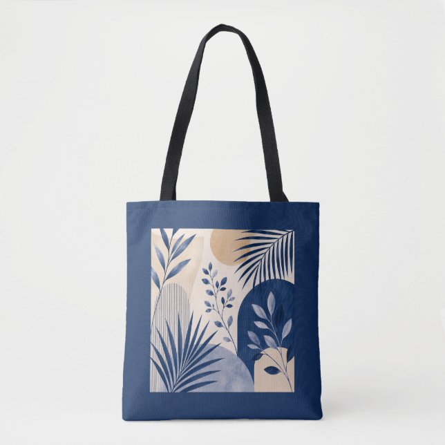 Mittelmeer Botanik-Tasche (Vorderseite)
