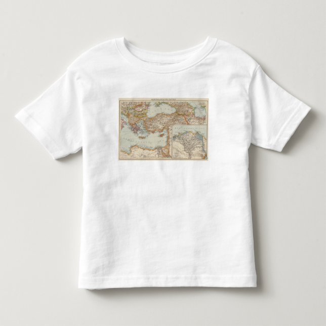 Mittelmeer E Kleinkind T-shirt (Vorderseite)