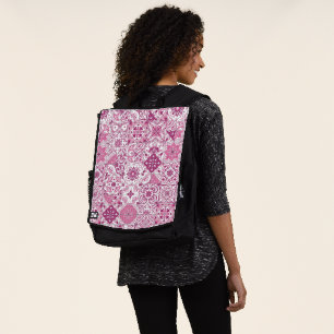 Mittelmeer-Farbtöne/ Azulejo-Fliesen Rucksack