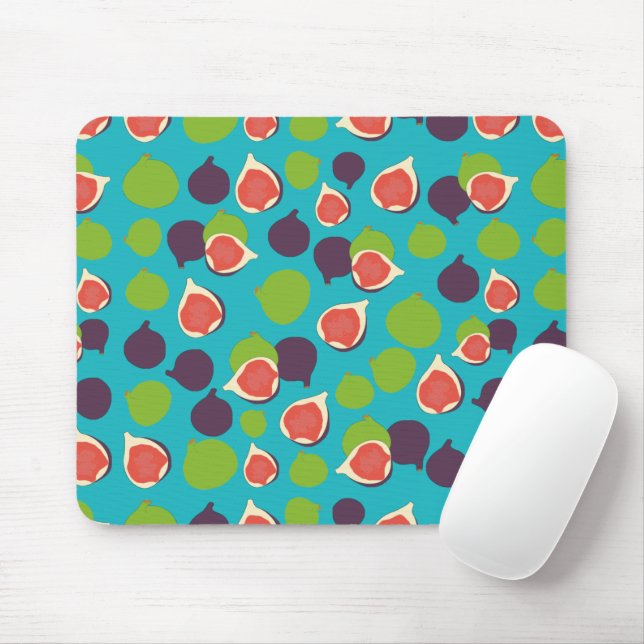 Mittelmeer Fig Summer Fruchtmuster Mousepad (Mit Mouse)