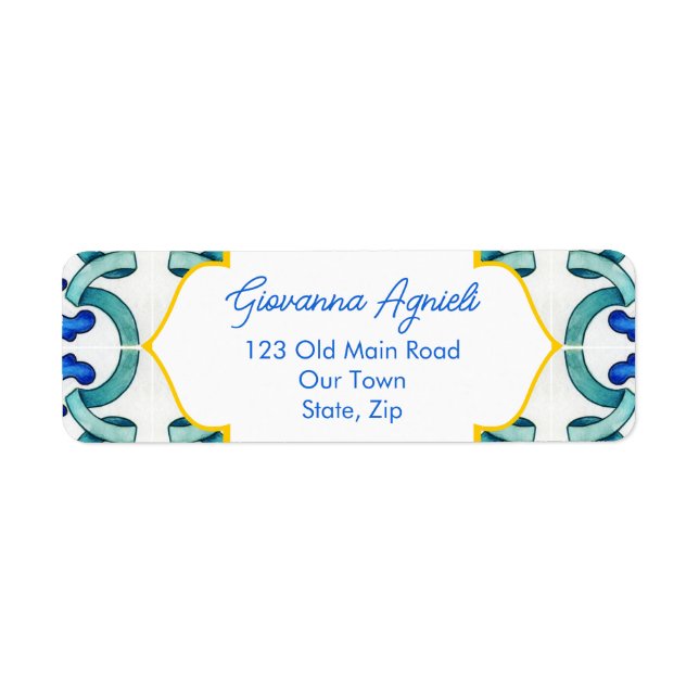 Mittelmeer-Fliesen (Vorne)