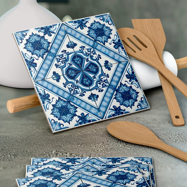 Mittelmeer-Fliesen, Portugal, Azulejo, Majolica Fliese (Von Creator hochgeladen)