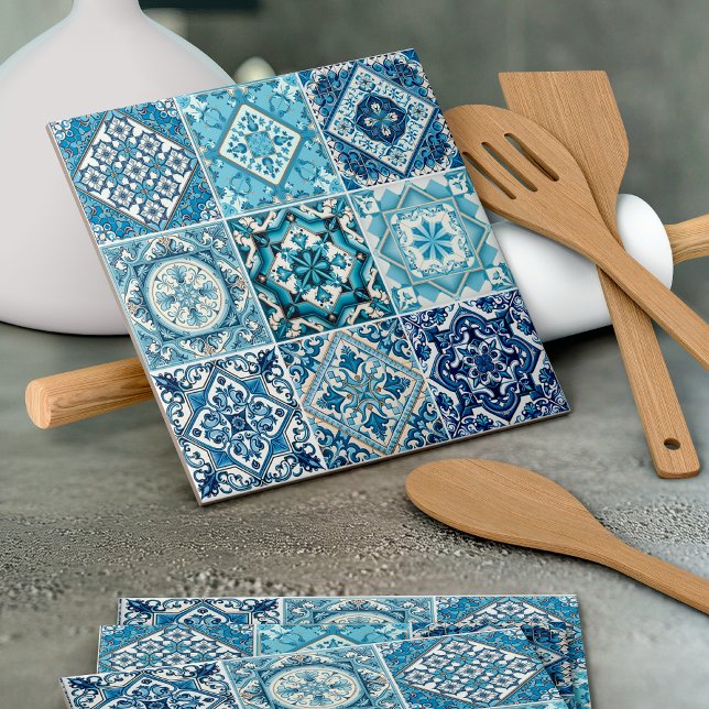 Mittelmeer-Fliesen, Portugal, Azulejo, Majolica Fliese (Von Creator hochgeladen)