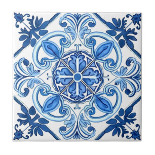 Mittelmeer-Fliesen, Portugal, Azulejo, Majolica Fliese
