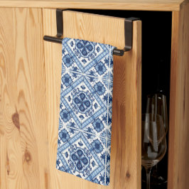 Mittelmeer-Fliesen, Portugal, Azulejo, Majolica Geschirrtuch