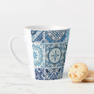 Mittelmeer-Fliesen, Portugal, Azulejo, Majolica Milchtasse