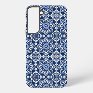 Mittelmeer-Fliesen, Portugal, Azulejo, Majolica Samsung Galaxy Hülle