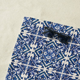 Mittelmeer-Fliesen, Portugal, Azulejo, Majolica Strandtuch
