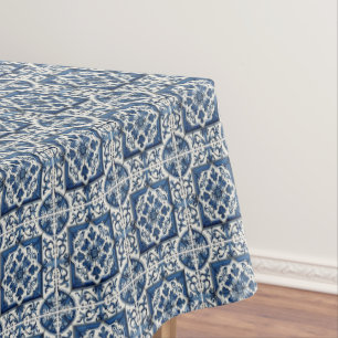 Mittelmeer-Fliesen, Portugal, Azulejo, Majolica Tischdecke