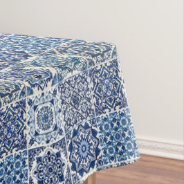 Mittelmeer-Fliesen, Portugal, Azulejo, Majolica Tischdecke