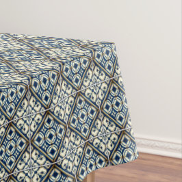 Mittelmeer-Fliesen, Portugal, Azulejo, Majolica Tischdecke