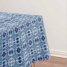 Mittelmeer-Fliesen, Portugal, Azulejo, Majolica Tischdecke