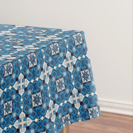 Mittelmeer-Fliesen, Portugal, Azulejo, Majolica Tischdecke