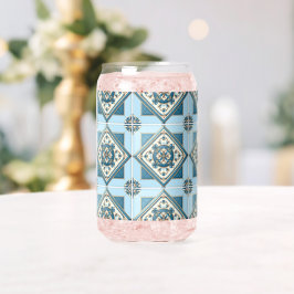 Mittelmeer-Fliesen, Portugiesisch, Azulejo, Majoli Dosenglas