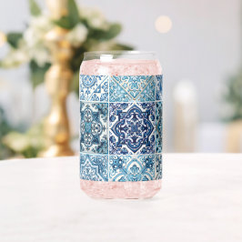 Mittelmeer-Fliesen, Portugiesisch, Azulejo, Majoli Dosenglas