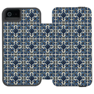 Mittelmeer-Fliesen, Portugiesisch, Azulejo, Majoli Incipio Watson™ iPhone 5 Geldbörsen Hülle