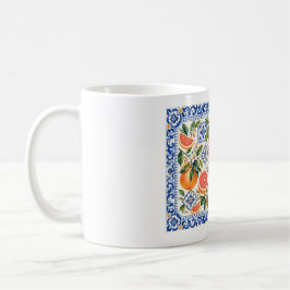 Mittelmeer-Grapefruit-Blüte Kaffeetasse