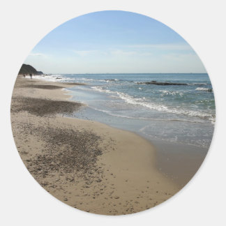 Mittelmeer, Israel Runder Aufkleber