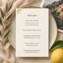 Mittelmeer-Italienische Küsten-Luxus-Hochzeit