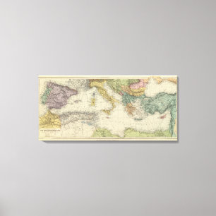 Mittelmeer Leinwanddruck