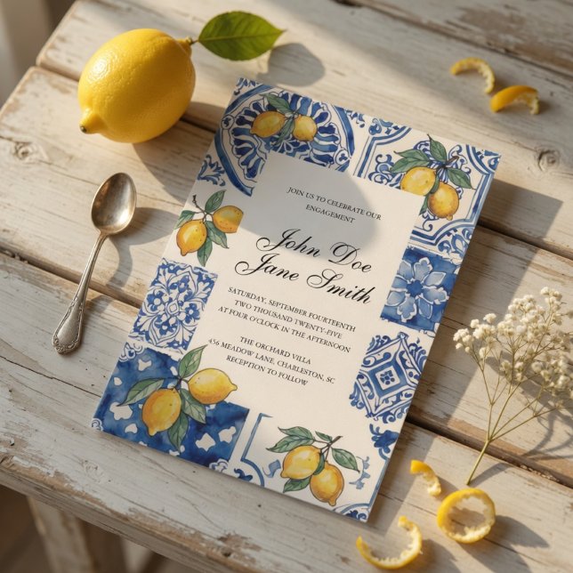 Mittelmeer-Limonen-Hochzeitstorte oder Mittelmeer- Einladung (Von Creator hochgeladen)