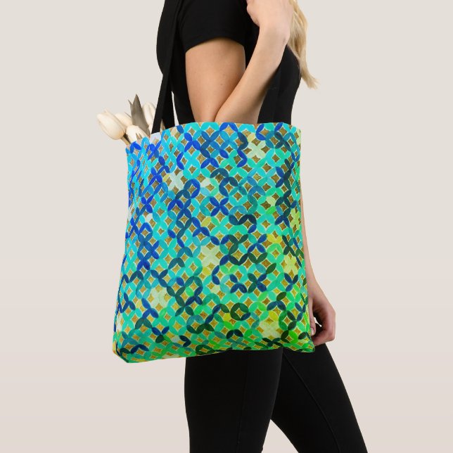 Mittelmeer-Mosaiktasche (Von Nahem)