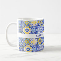 Mittelmeer- / Retro-Stil Tasse