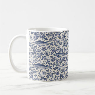 Mittelmeer Sardine Chinoiserie Tasse