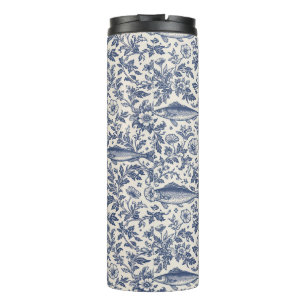 Mittelmeer-Sardine Chinoiserie-Thermalbecher Thermosbecher