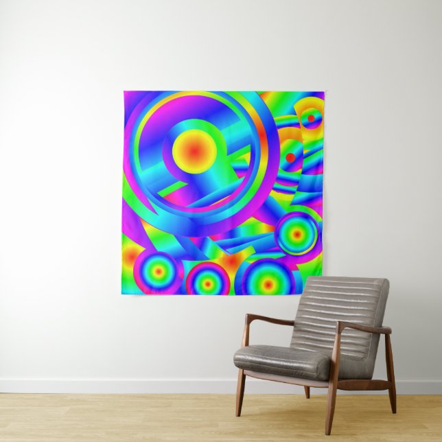 Mittelmeer-Sonnenaufgang Wandteppich (Beispiel)