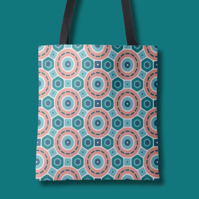 Mittelmeer Summer Vibes Geometric Muster (Von Creator hochgeladen)