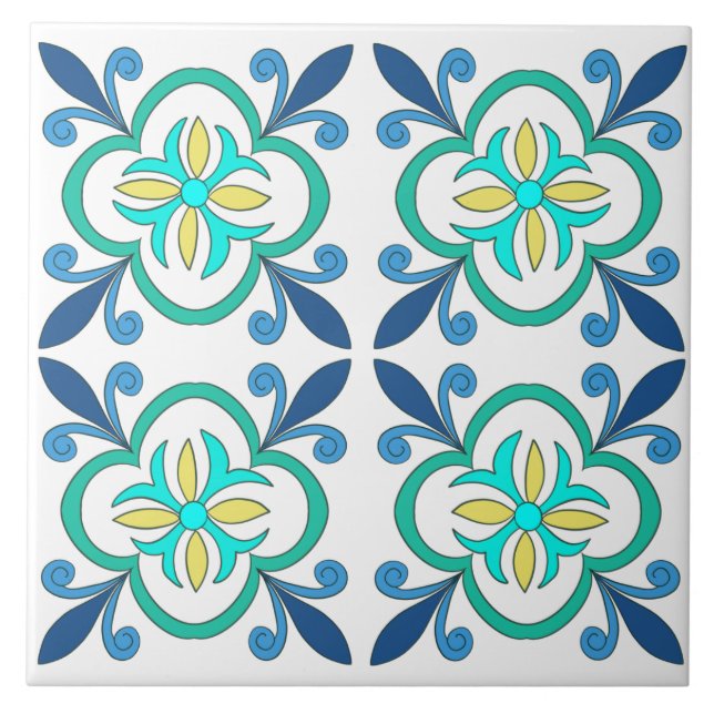 Mittelmeer- und Portugiesische Kacheln  (Vorderseite)