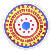 Mittelmeer-Volksgut-Keramikknopf