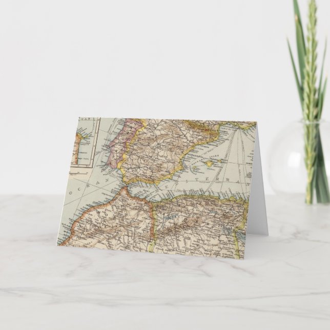 Mittelmeer W Feiertagskarte (Vorderseite)