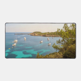 Mittelmeer & Yachten, Portinatx, Ibiza Schreibtischunterlage
