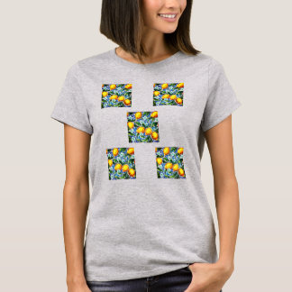 Mittelmeer-Zitronenfliese T-Shirt