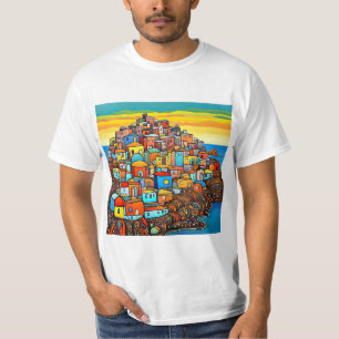 Mittelmeerdorf 1 T-Shirt