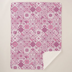 Mittelmeerfarbtöne/ Azulejo-Fliesen Sherpadecke