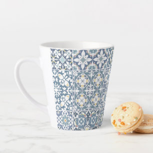 Mittelmeerfliesen, marokkanisch, Majolika, Azulejo Milchtasse