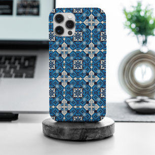 Mittelmeerfliesen, Portugiesisch, Azulejo, Majolik iPhone 15 Pro Max Hülle