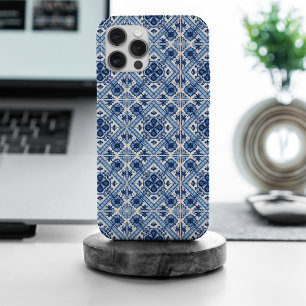 Mittelmeerfliesen, Portugiesisch, Azulejo, Majolik iPhone 15 Pro Max Hülle